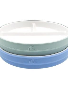 Elk and Friends Silicone porcelain plate